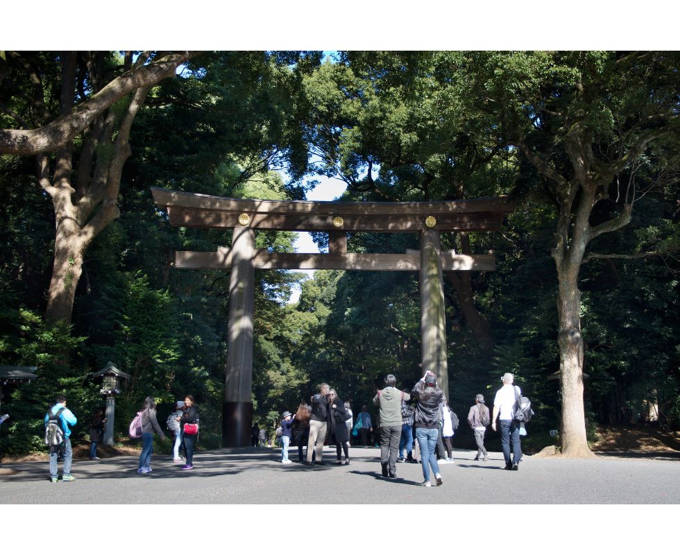 明治神宮　鳥居