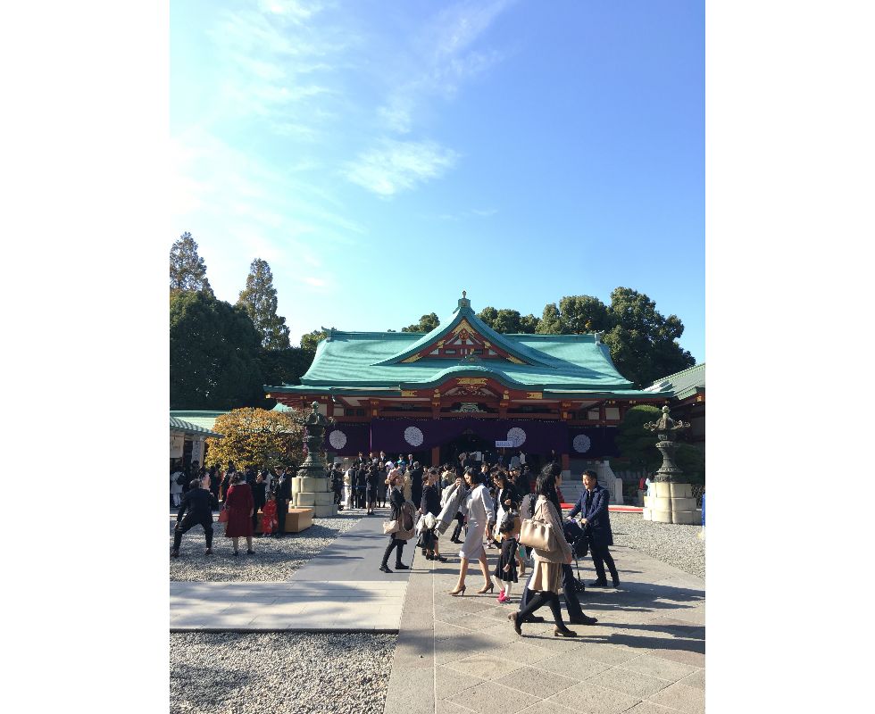 日枝神社　社殿