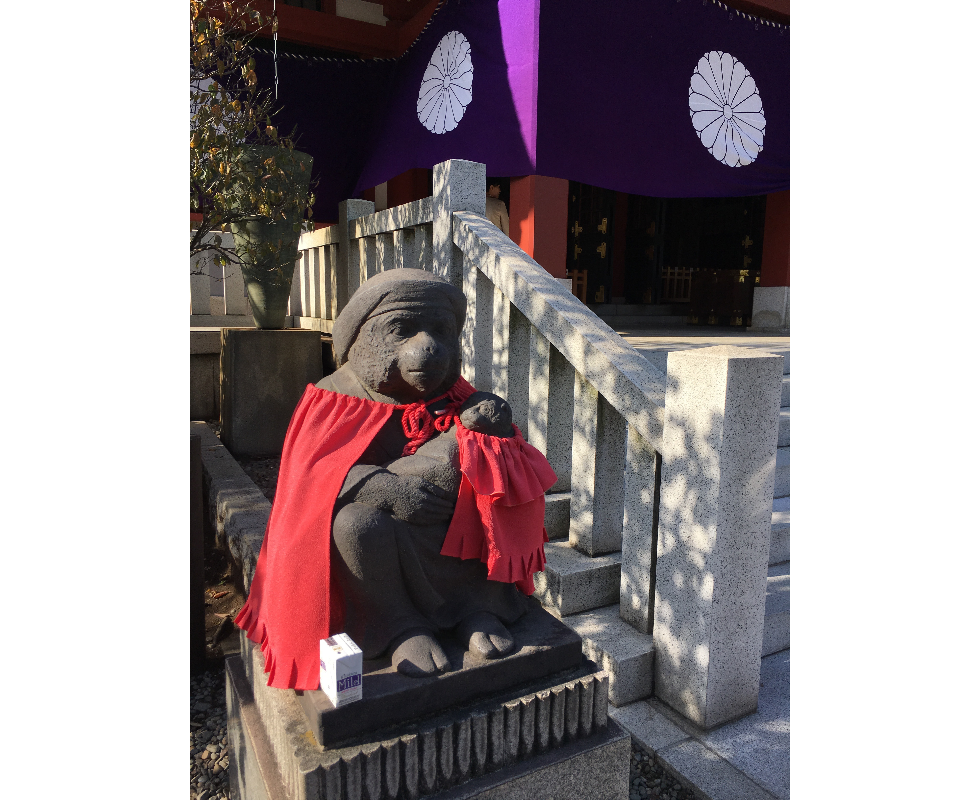 日枝神社　猿