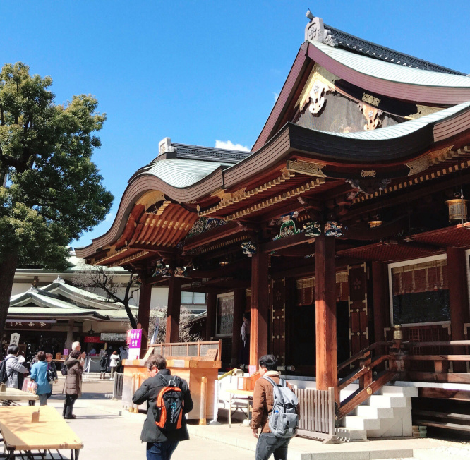 鶴岡八幡宮　花