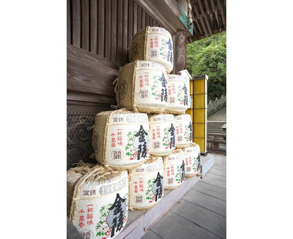 金刀比羅宮　酒樽