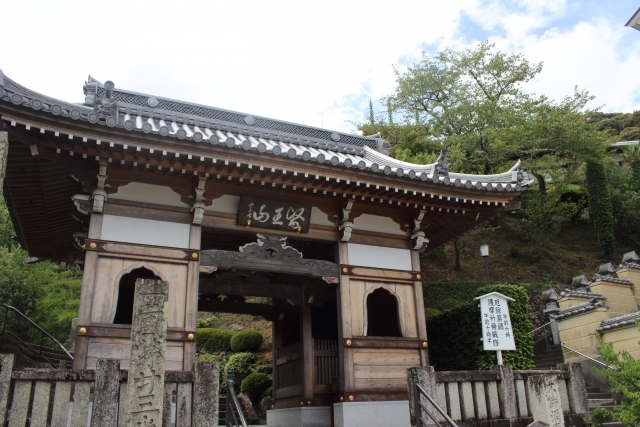 霊山寺 バラ園